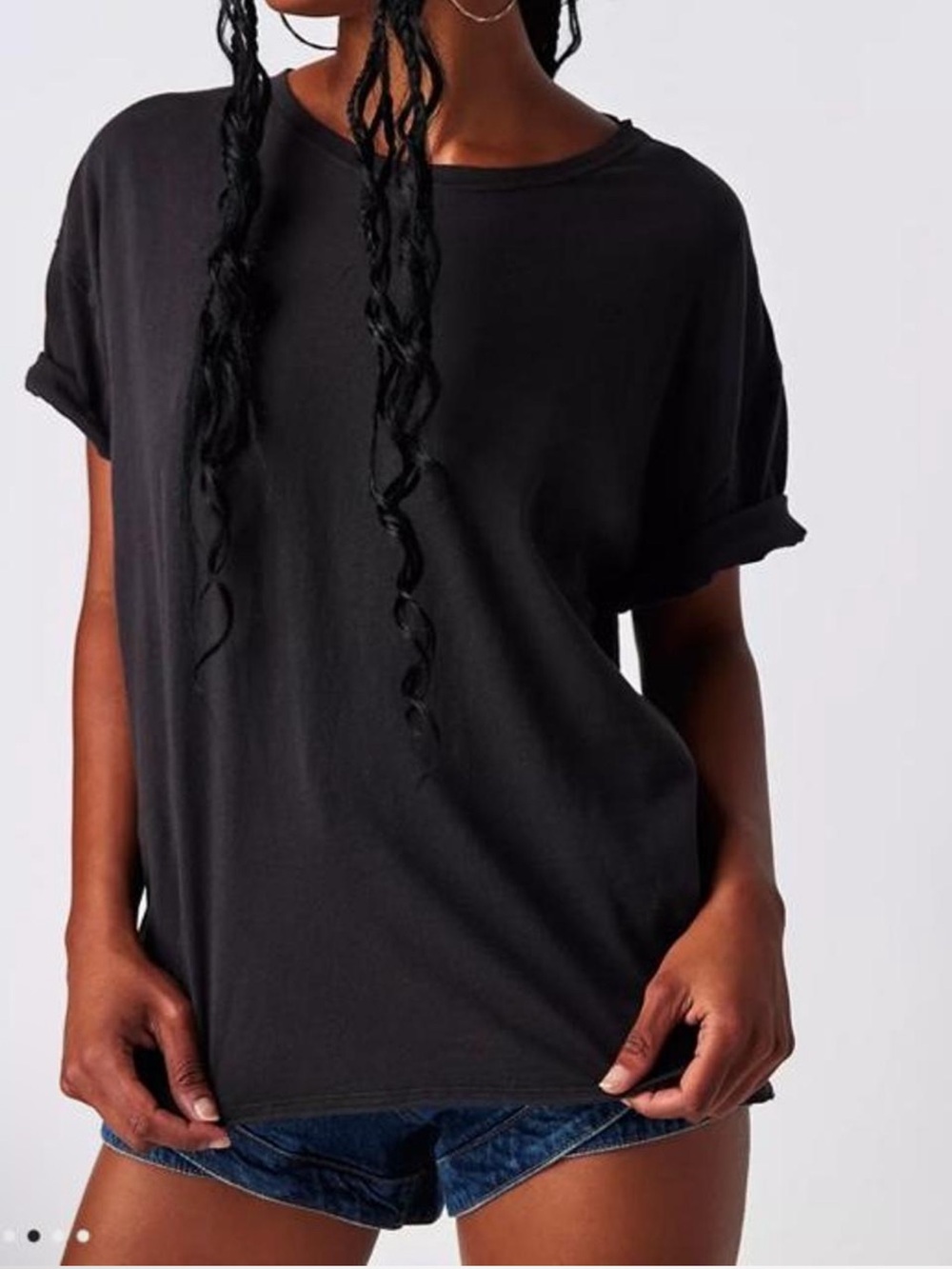 We The Free Black Tee XS